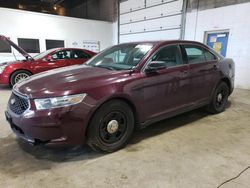 Salvage cars for sale at Blaine, MN auction: 2013 Ford Taurus Police Interceptor