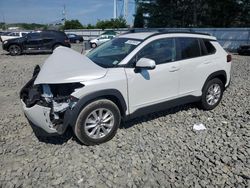 Salvage cars for sale at Windsor, NJ auction: 2022 Toyota Corolla Cross LE