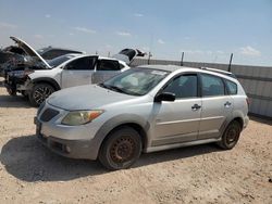 Salvage cars for sale from Copart Andrews, TX: 2006 Pontiac Vibe