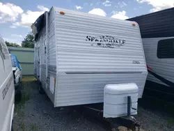 Salvage cars for sale from Copart Pekin, IL: 2007 Springdale Travel Trailer