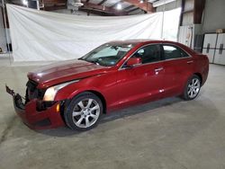 Salvage cars for sale from Copart North Billerica, MA: 2014 Cadillac ATS Luxury