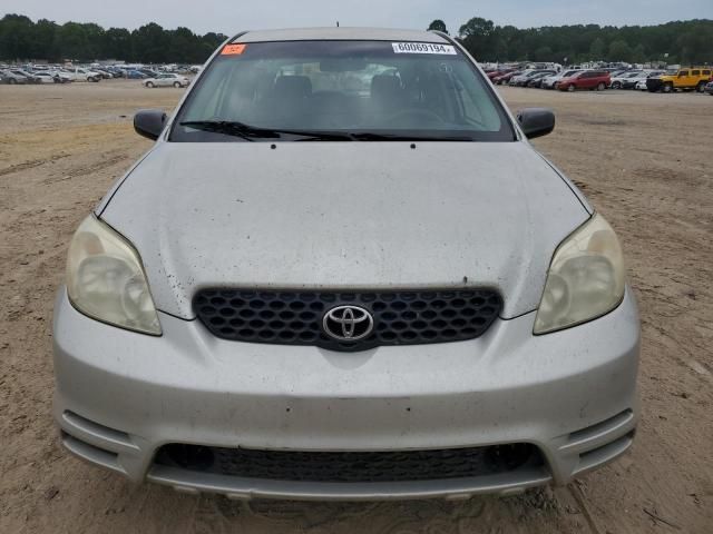 2003 Toyota Corolla Matrix XR