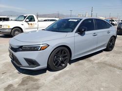 Salvage cars for sale at Sun Valley, CA auction: 2024 Honda Civic Sport