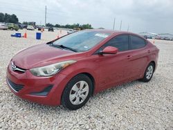 Salvage cars for sale from Copart Temple, TX: 2016 Hyundai Elantra SE