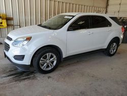 Chevrolet salvage cars for sale: 2016 Chevrolet Equinox LS