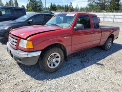 Salvage cars for sale from Copart Graham, WA: 2002 Ford Ranger Super Cab