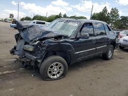 Vehiculos salvage en venta de Copart Denver, CO: 2004 Chevrolet Avalanche K1500