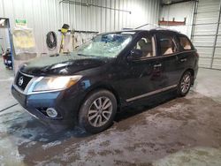 Salvage cars for sale at Tulsa, OK auction: 2014 Nissan Pathfinder S