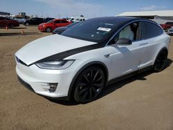 Tesla Vehiculos salvage en venta: 2020 Tesla Model X