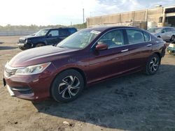 Honda Accord lx salvage cars for sale: 2017 Honda Accord LX