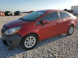 Salvage cars for sale at Temple, TX auction: 2015 KIA Rio LX