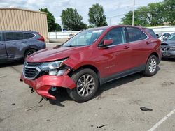 Salvage cars for sale at Moraine, OH auction: 2020 Chevrolet Equinox LT