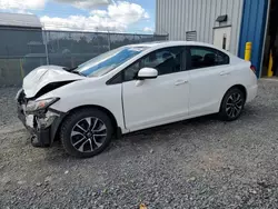 Honda salvage cars for sale: 2015 Honda Civic LX