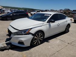 Salvage cars for sale at Grand Prairie, TX auction: 2021 Nissan Altima SR