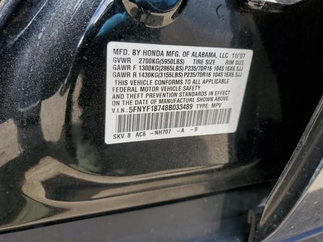 2008 Honda Pilot EXL