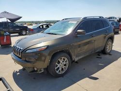 2016 Jeep Cherokee Latitude en venta en Grand Prairie, TX