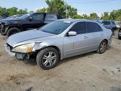 2007 Honda Accord EX en venta en Baltimore, MD