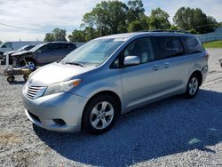 Toyota Sienna le salvage cars for sale: 2017 Toyota Sienna LE