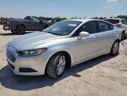 Salvage cars for sale at Houston, TX auction: 2016 Ford Fusion SE