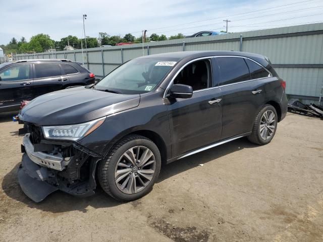 2017 Acura MDX Technology