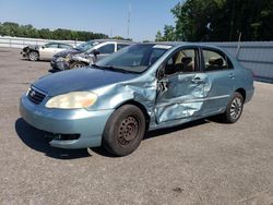 Salvage cars for sale at Dunn, NC auction: 2005 Toyota Corolla CE