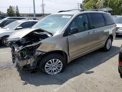 Salvage cars for sale at auction: 2009 Toyota Sienna CE