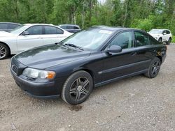 Salvage cars for sale from Copart Ontario Auction, ON: 2002 Volvo S60 2.4T