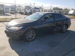 Vehiculos salvage en venta de Copart Sacramento, CA: 2017 Toyota Camry LE