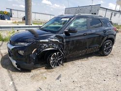 Salvage cars for sale from Copart Chicago Heights, IL: 2021 Chevrolet Trailblazer LT