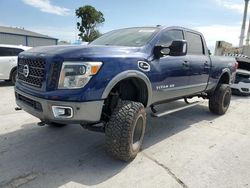 Salvage Trucks for sale at auction: 2016 Nissan Titan XD SL