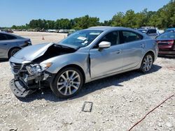 Salvage cars for sale at Houston, TX auction: 2017 Mazda 6 Touring