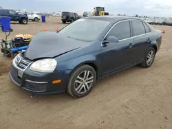 Volkswagen salvage cars for sale: 2006 Volkswagen Jetta 2.5L Leather