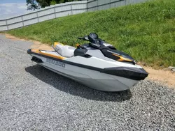 Salvage boats for sale at Gastonia, NC auction: 2022 Bombardier Jetski
