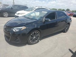 Vehiculos salvage en venta de Copart Grand Prairie, TX: 2015 Toyota Corolla L