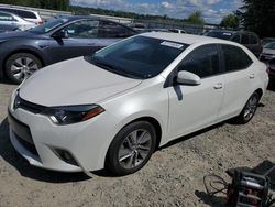 Salvage cars for sale at Arlington, WA auction: 2015 Toyota Corolla ECO