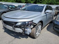 Chevrolet Impala LT salvage cars for sale: 2018 Chevrolet Impala LT