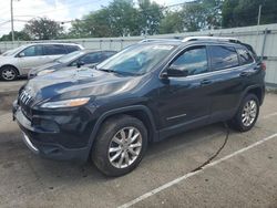 Salvage cars for sale at Moraine, OH auction: 2014 Jeep Cherokee Limited