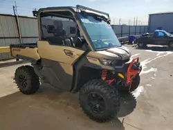 Salvage cars for sale from Copart Haslet, TX: 2023 Can-Am AM Defender X MR HD10