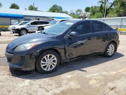 Salvage cars for sale at Wichita, KS auction: 2012 Mazda 3 I