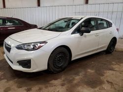 Salvage cars for sale from Copart Lansing, MI: 2018 Subaru Impreza