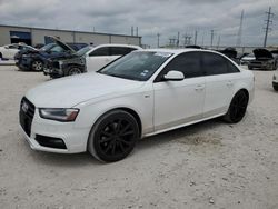 Salvage cars for sale at Haslet, TX auction: 2016 Audi A4 Premium S-Line