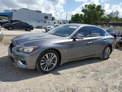 2019 Infiniti Q50 Luxe en venta en Opa Locka, FL