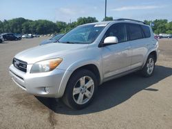 Salvage cars for sale from Copart East Granby, CT: 2007 Toyota Rav4 Sport