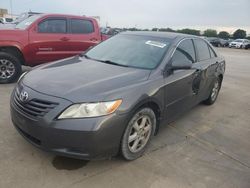 Salvage cars for sale at Grand Prairie, TX auction: 2009 Toyota Camry Base