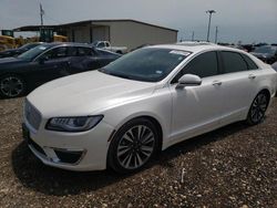 Salvage cars for sale at Temple, TX auction: 2020 Lincoln MKZ Reserve