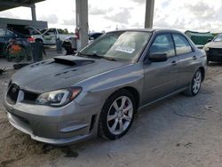 Salvage cars for sale at West Palm Beach, FL auction: 2006 Subaru Impreza WRX