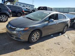 Salvage cars for sale at Albuquerque, NM auction: 2012 Honda Civic EX