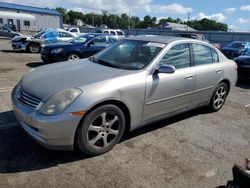 Salvage cars for sale at Pennsburg, PA auction: 2003 Infiniti G35