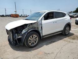 Salvage cars for sale at Oklahoma City, OK auction: 2017 Hyundai Tucson Limited