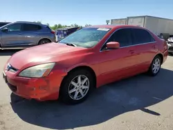 Honda salvage cars for sale: 2004 Honda Accord EX